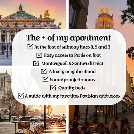 Appartamento Spacieux En Plein Coeur De Parigi
